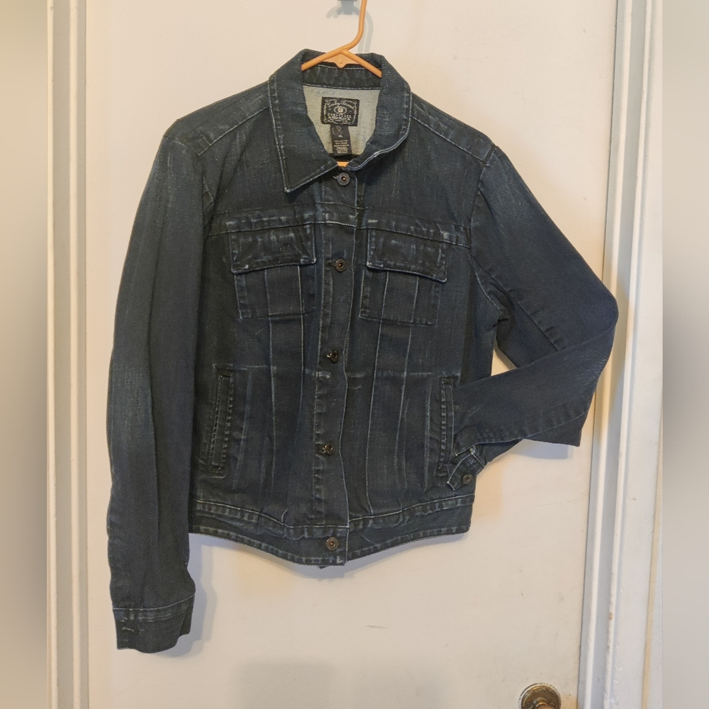 Lucky Brand Dark wash Denim jacket sz XL